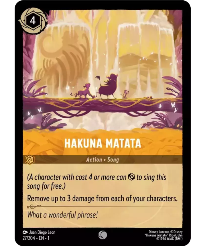 27_en_hakuna_matata | 【Lorcana通販サイト】Lore Collecter
