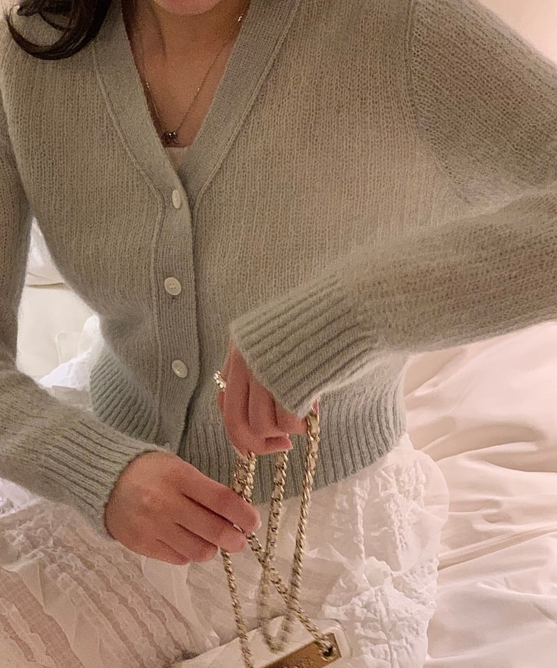 韓国　美品　Miel Liv Cardigan カーディガン　ボレロ　ミエル 韓国 美品 Miel Liv Cardigan カーディガン ボレロ ミエル | Mercari