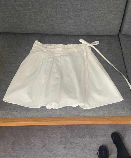 〈LITER〉french ribbon skirt pants / 2color