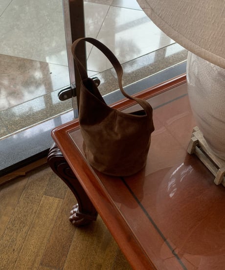 〈fl lanel〉bowl leather bag / 2color