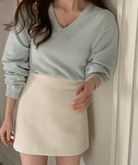 〈come here〉v neck melody knit / 4color