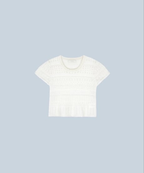 〈riette〉pie knit / 1color