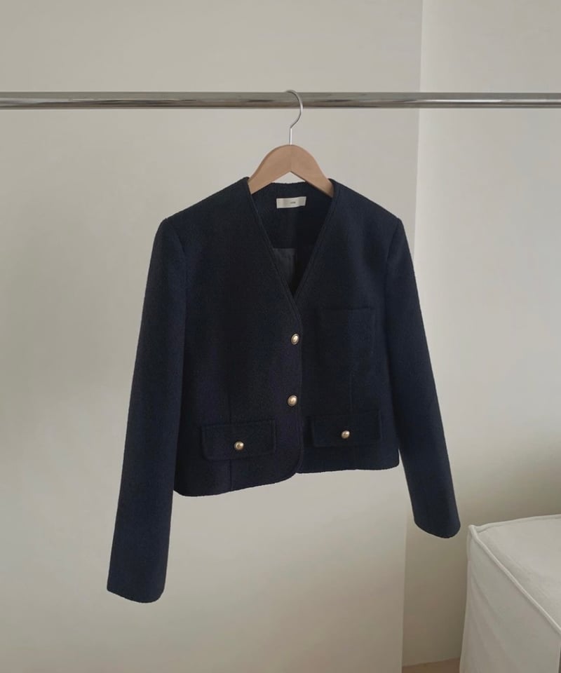 LITER〉eve tweed jacket / 1color | hi ann