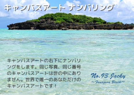 【一点のみ限定生産 No.93 キャンバスアート】2025年8月撮りおろし 船倉海岸