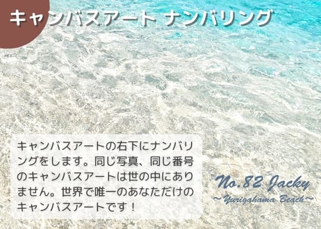 【一点のみ限定生産 No.82 キャンバスアート】2025年撮り下ろし！百合ヶ浜！