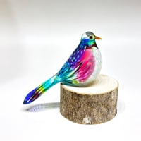Glass Bird No43 台座付き