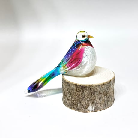Glass Bird No.57 台座付き