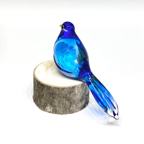 Glass Bird No7 台座付き