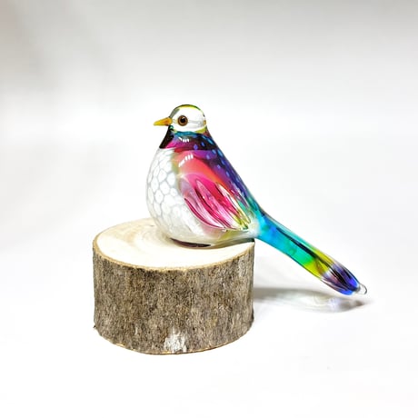 Glass Bird No.57 台座付き