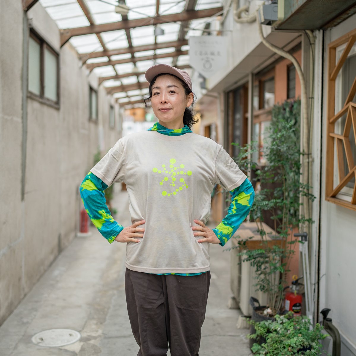 Hike! KyushuオリジナルTシャツ（サンドベージュ） | Hike! Kyushu