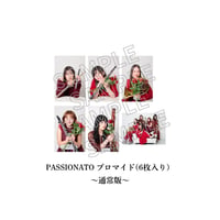 【期間限定予約販売】「PASSIONATO」限定グッズ-プロマイド