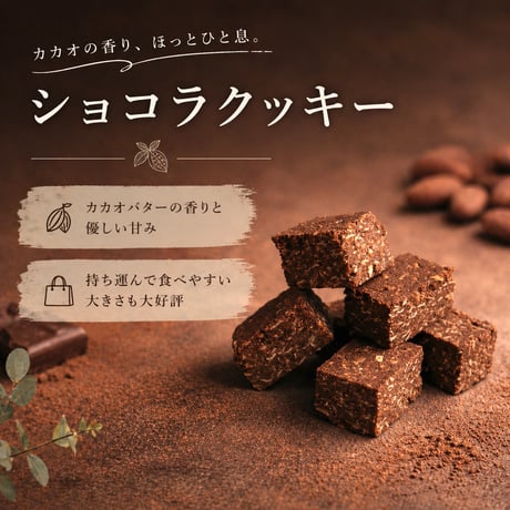 【サクホロ食感】クッキー(ショコラ) 60g/180g