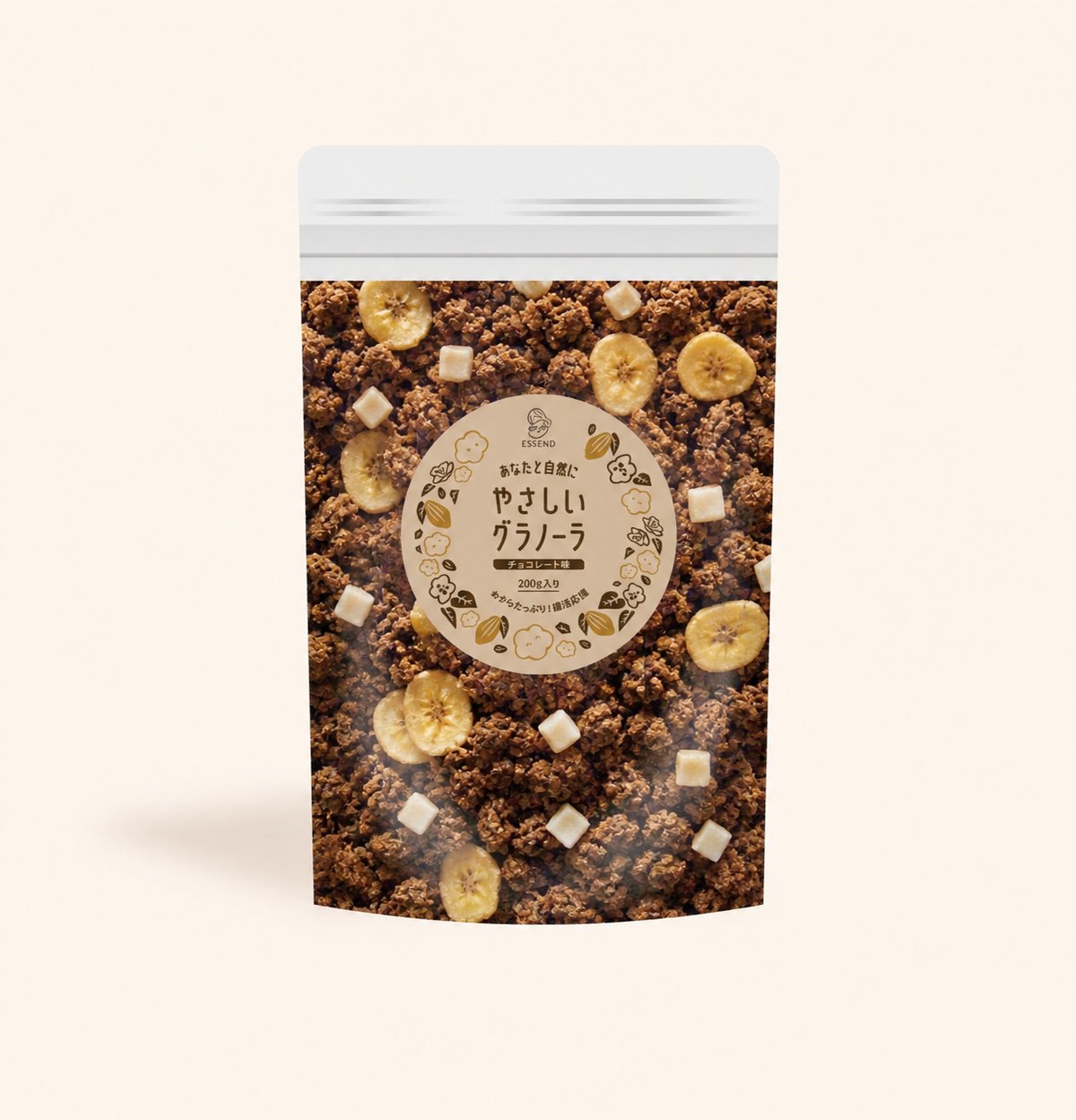 チョコバナナグラノーラ 600g | Essend
