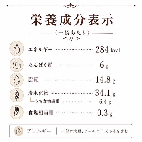 【ザクザク食感！】 メープルナッツクッキー（割れ）