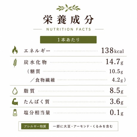 グラノーラバー(プレーン)  1箱10本入り