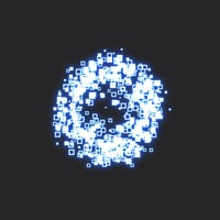 エフェクト素材・スクリューワイドSゲート「青」（RGBA　AVI+PNG連番画像2形式パック販売）