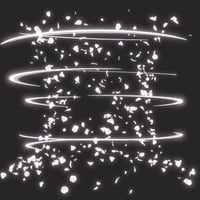 エフェクト素材・ローズワイルドストリーム「白」（RGBA　AVI+PNG連番画像2形式パック販売）