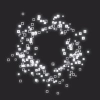 エフェクト素材・スクリューワイドSゲート「白」（RGBA　AVI+PNG連番画像2形式パック販売）