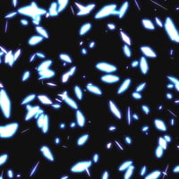 エフェクト素材・フローピースダスト「青」 （RGBA　AVI+PNG連番画像2形式パック販売）