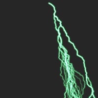 エフェクト素材・サンダーブレイザー「緑」（RGBA　AVI+PNG連番画像2形式パック販売）