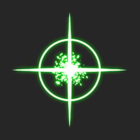 エフェクト素材・波輪十斬「緑」（RGBA　AVI+PNG連番画像2形式パック販売）