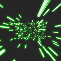 エフェクト素材・ライトレーザーバースト「緑」（RGBA　AVI+PNG連番画像2形式パック販売）