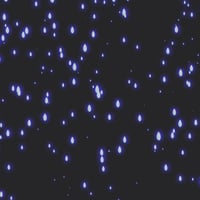 エフェクト素材・ウォータードロップシャワー「青」（RGBA　AVI+PNG連番画像2形式パック販売）