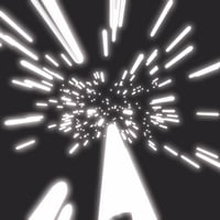 エフェクト素材・ライトレーザーバースト「白」（RGBA　AVI+PNG連番画像2形式パック販売）