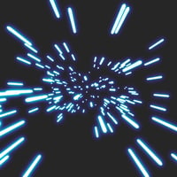 エフェクト素材・ライトレーザーバースト「青」（RGBA　AVI+PNG連番画像2形式パック販売）