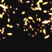 エフェクト素材・フローピースダスト「黄」 （RGBA　AVI+PNG連番画像2形式パック販売）