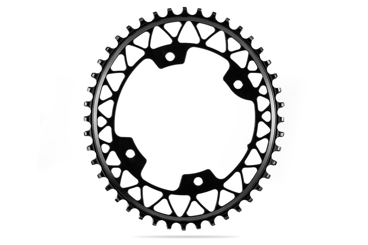 Absolute BLACK Gravel Oval 楕円チェーンリング Absolute Black】こだわりのOVALチェーンリングを再検証