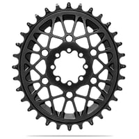Oval SRAM T-Type Chainring, 8-hole, Direct Mount, 3 mm Offset  - BLACK