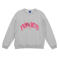 10.0 oz Naïve united big silhouette sweater (Ash)