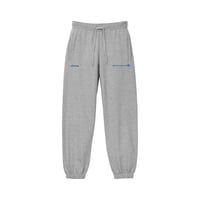 10.0 oz logo embroidery Sweat pants (Gray)