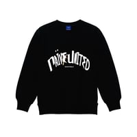 10.0 oz Naïve united big silhouette sweater (Black)