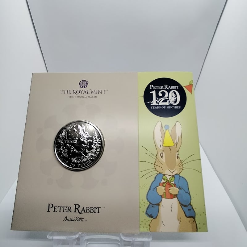 2022年ピーターラビット120周年記念5ポンド白銅貨 | TTKshop