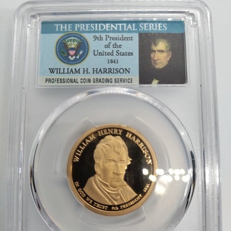 大統領シリーズ 記念硬貨 6枚セット ウィリアム・H・ハリソン 1841年 大統領シリーズ 記念硬貨 6枚セット ウィリアム・H・ハリソン 1841年