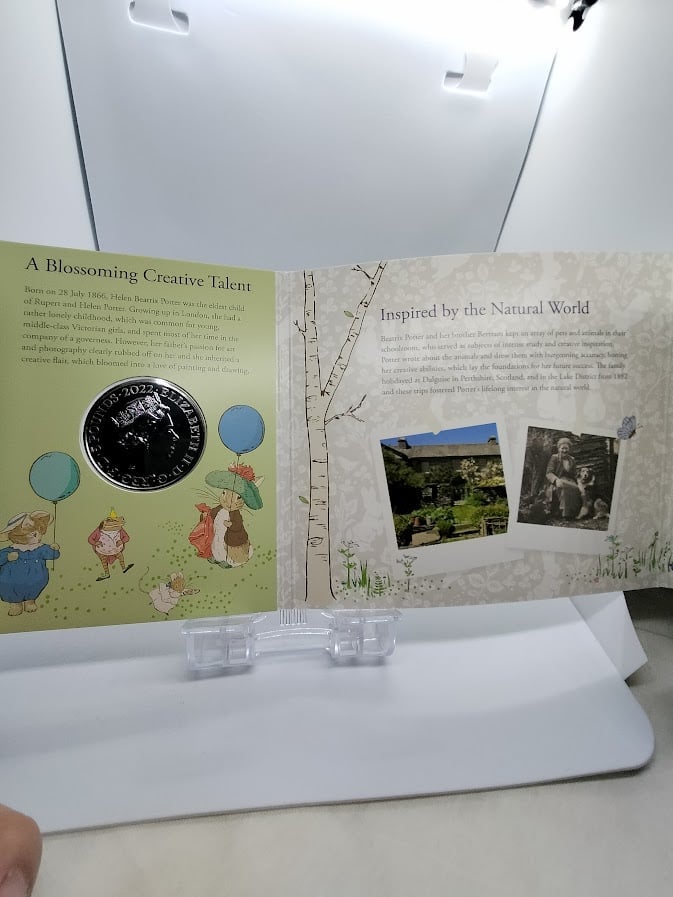 2022年ピーターラビット120周年記念5ポンド白銅貨 | TTKshop 2022年ピーターラビット120周年記念5ポンド白銅貨 | TTKshop