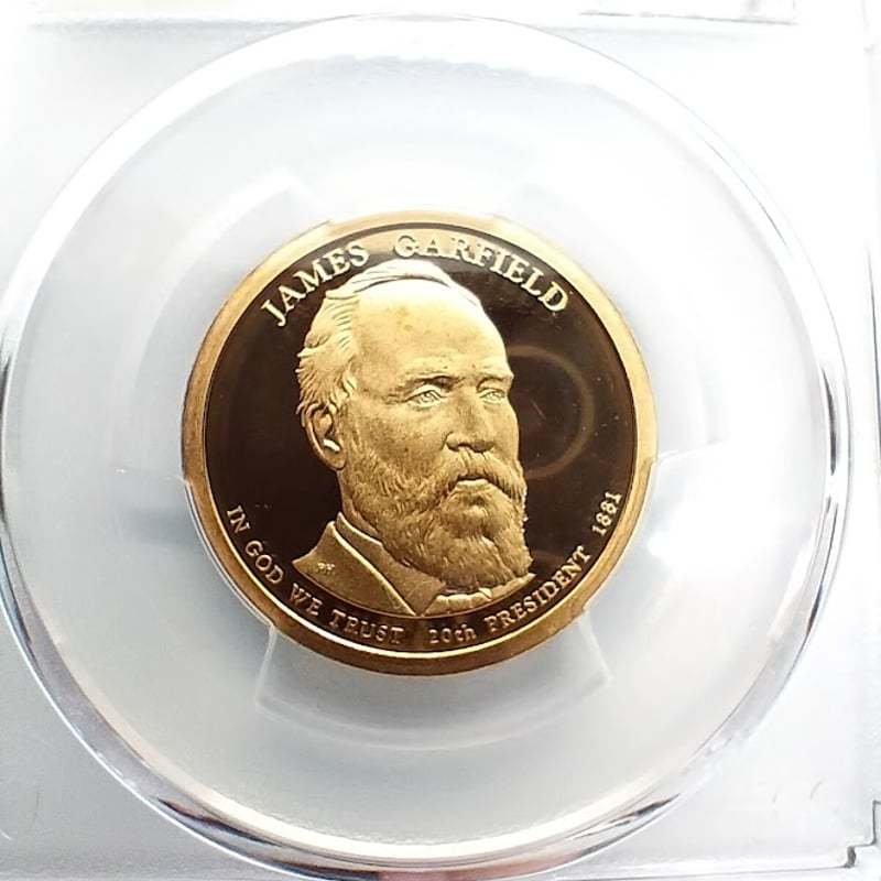 PCGS PR69DCAM 2011-S ジェームズ・ガーフィールド大統領1ドル PCGS PR69DCAM 2011-S ジェームズ・ガーフィールド大統領 大統領
