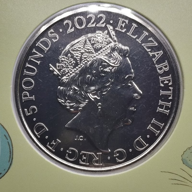 2022年 ピーターラビット PETER RABBIT 120周年 記念銀貨 楽天市場】☆即納追跡可☆ イギリス 2022 エリザベス2世 ピーター