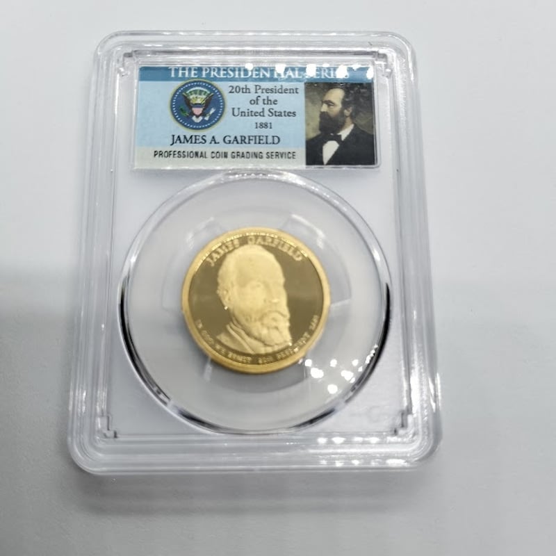 PCGS PR69DCAM 2011-S ジェームズ・ガーフィールド大統領1ドル PCGS PR69DCAM 2011-S ジェームズ・ガーフィールド大統領 大統領