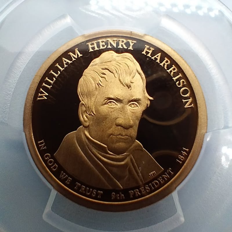 PCGS PR69DCAM 2009 ウィリアム・ハリソン大統領 大統領1ドル PCGS PR69DCAM0 2009 ウィリアム・ハリソン大統領 大統領1ドル