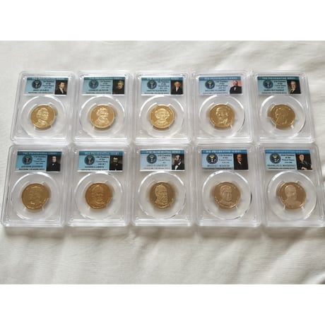 10枚セット】PCGS PR69 DCAM アメリカ大統領コイン | TTKshop