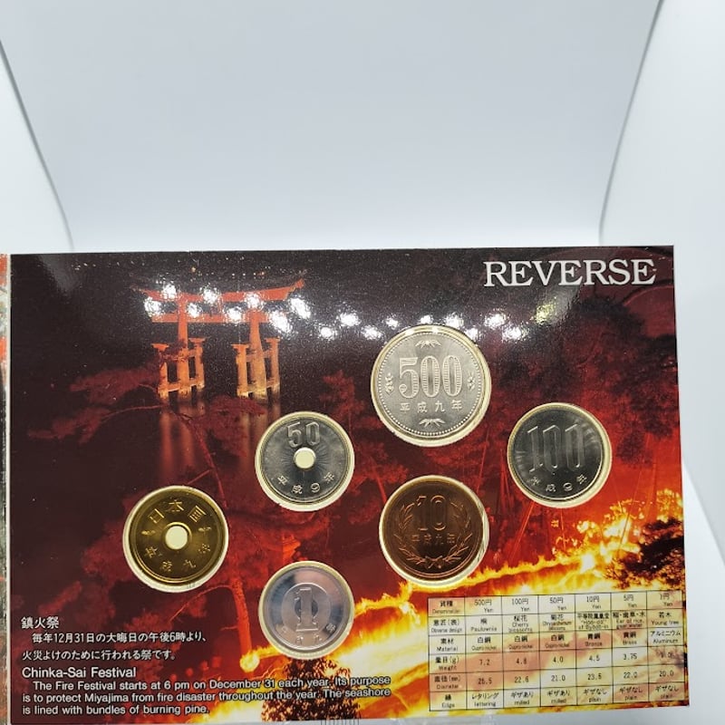 世界文化遺産貨幣セット 厳島神社 | TTKshop