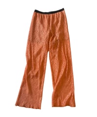 <USED> 07 Orange Lace Flare Pants  / STUNNING LURE