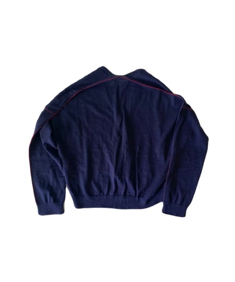<USED> 21 Cardigan Navy  / LIVIANA CONTI