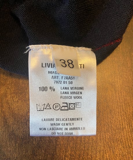 <USED> 21 Cardigan Navy  / LIVIANA CONTI