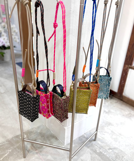 Ge”mini”Bag / MIX TWEED PINK / original