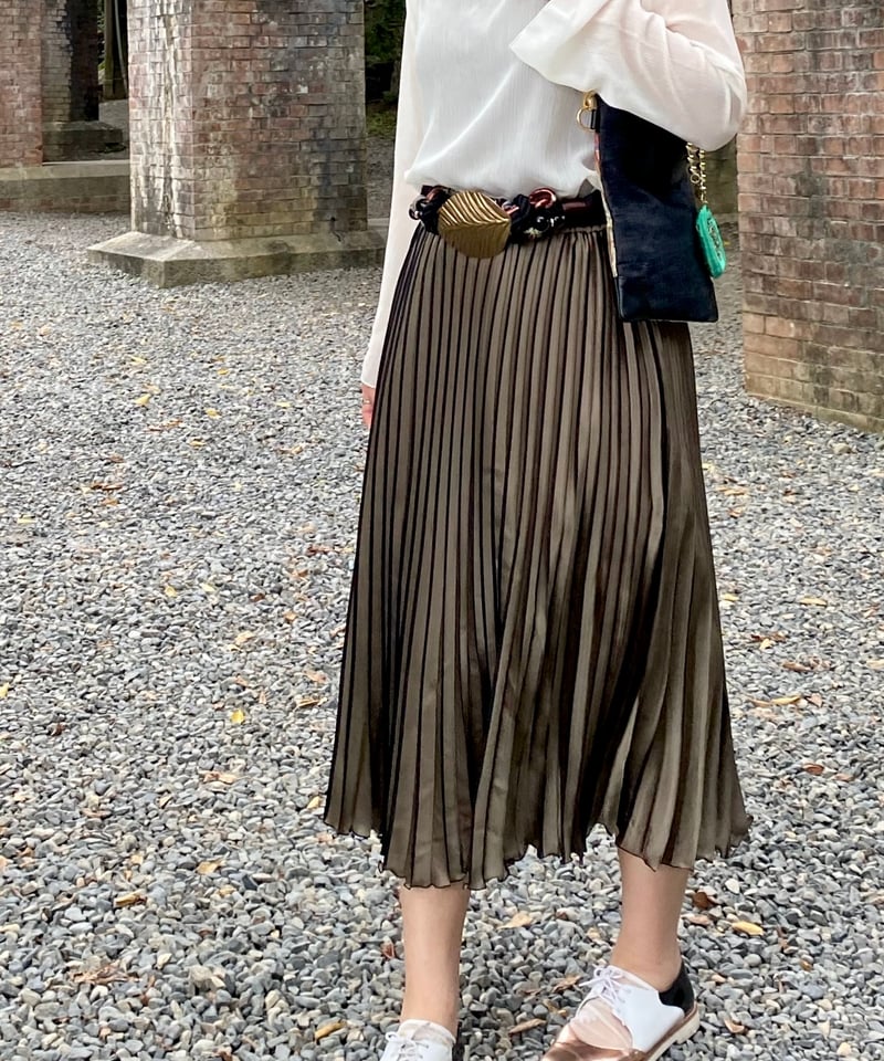 USED> 05 Pleats Skirt / Yoshi Kondo | Gemin