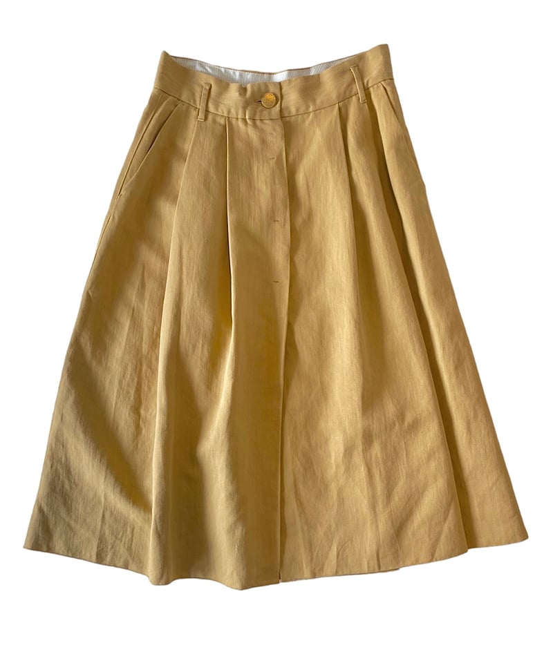 USED> Beige Flare Skirt / forte_forte | Gemin